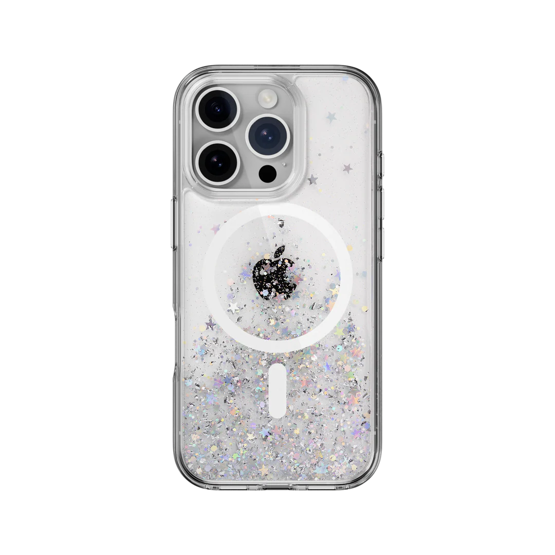 Switch Easy Starfield 3D Glitter Resin iPhone 16 Series Case | MagSafe Switch Easy Starfield 3D Glitter Resin iPhone 16 Series Case | MagSafe